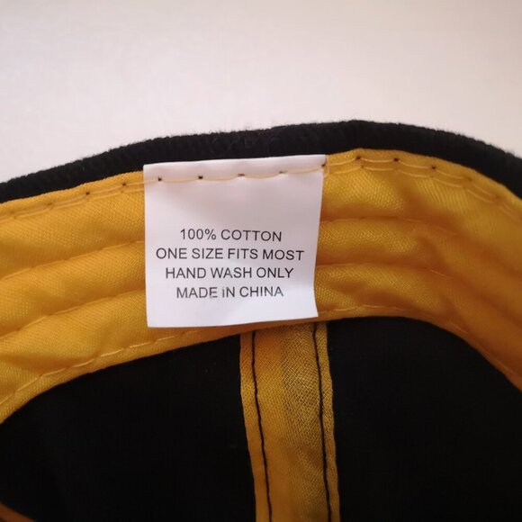 Garrett Ace Metal Detector Black & Gold Adjustable Back Baseball Hat - Picture 4 of 5